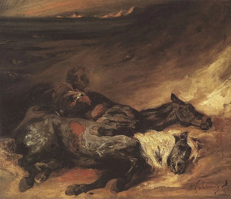 La notte dopo la battaglia di Waterloo - Collezione Mesdag